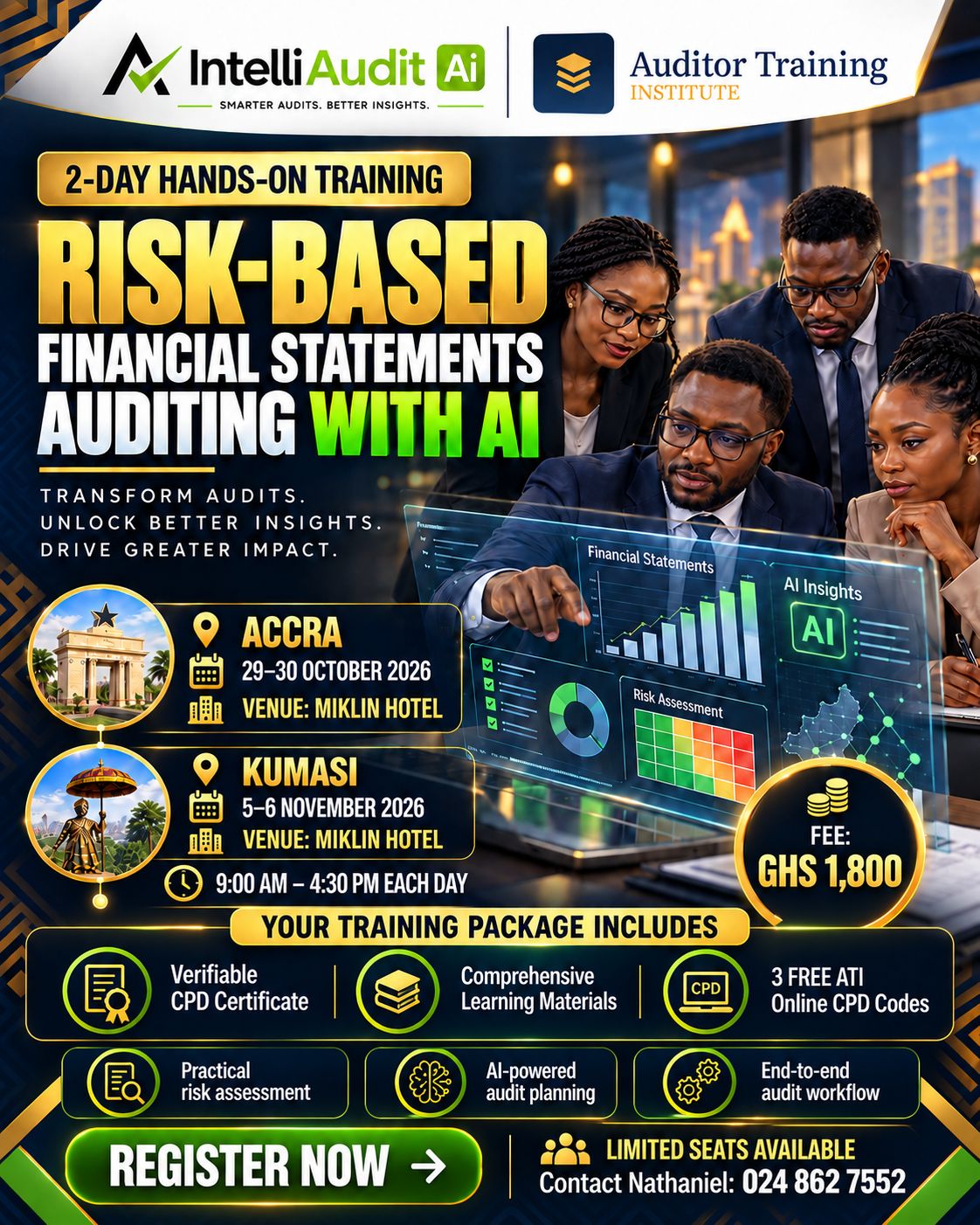Risk-Based Financial Statements Auditing with AI programme announcement