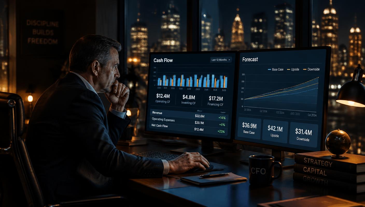 CFO Command Centre in use